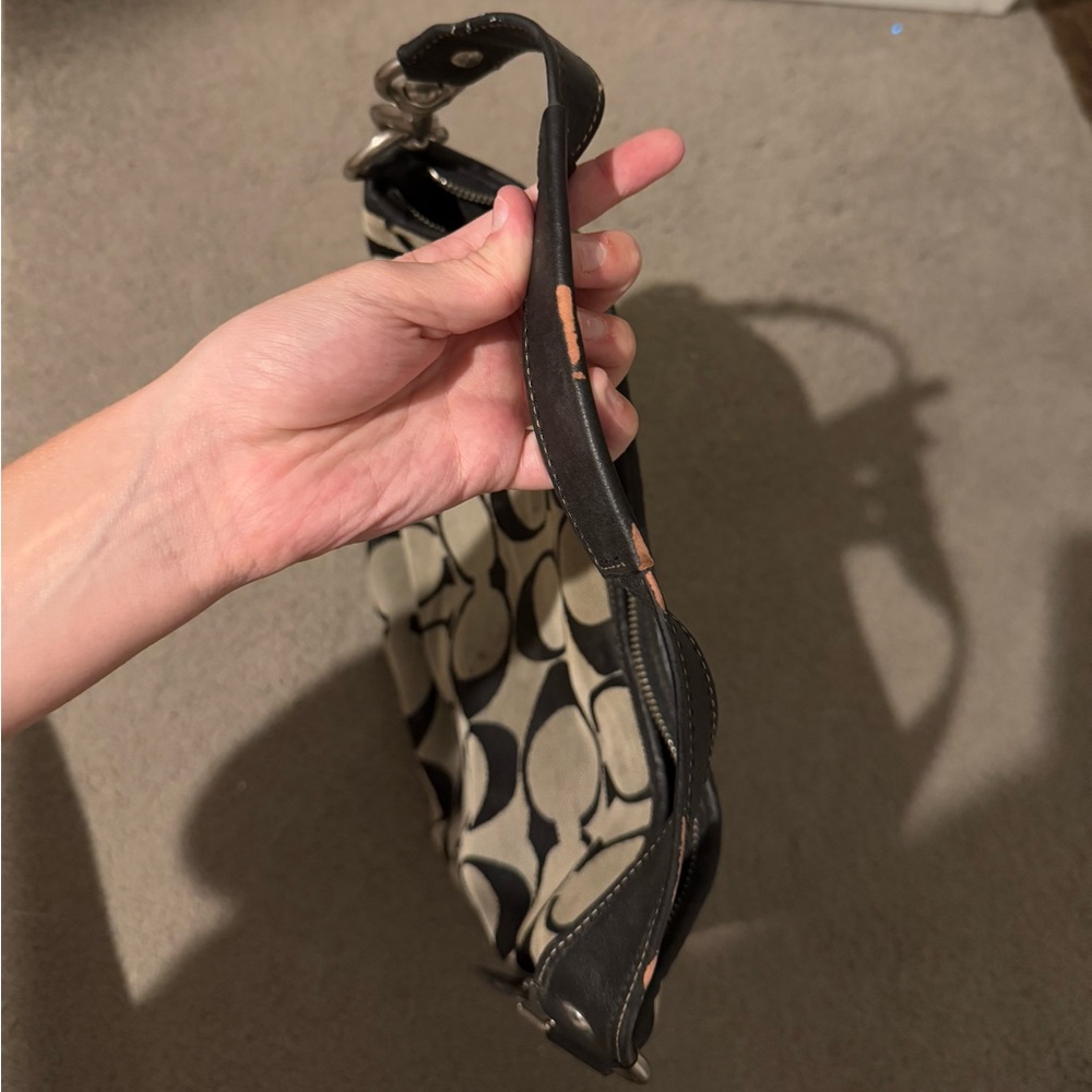 Coach Signature Shoulder Bag - Picture 3 of 5
